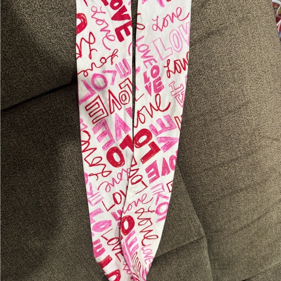 Authentic Coach Pink Love Headscarf. - Picture 2 of 13
